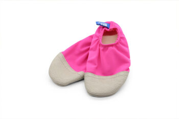 Chaussons aquatiques enfants, semelle nautique souple en cuir végan. Idéals pour l'apprentissage de la marche. Collection "les petits bonbons"