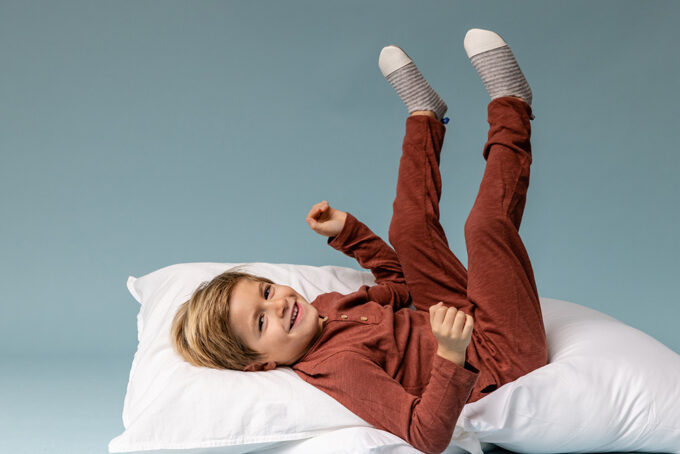 chaussons souples intérieur pour enfants, collection "les petits velours gris chiné"