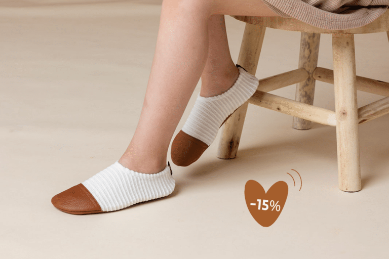 Kabwea 1 Paire Chaussons Bébés Gris – Chaussures Premiers Pas Antidérapantes, Chaussettes Souples Et Confortables