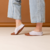 les chaussons souples vichy pour adulte