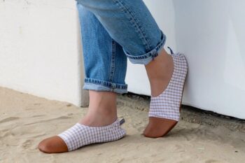 Chaussons souples Les Petits Vichy