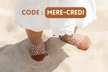 Chaussons souples au motif léopard avec code promo