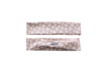 Le bandeau tissu marguerites avant et arrière