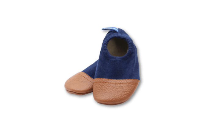 Les Petits Jerseys Bleu profond de face sur fond blanc