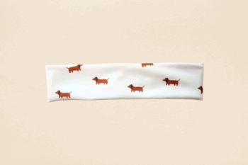 Bandeaux au motif petits teckels