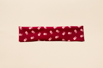 Bandeaux au motif petits coquelicots
