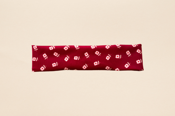 Bandeaux au motif petits coquelicots