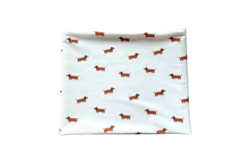 Tours de cou au motif petits teckels
