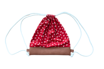 Sacs à dos au motif petits coquelicots