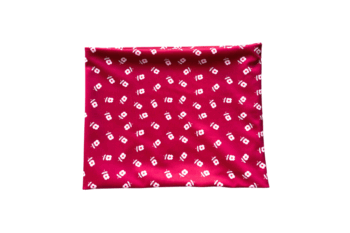 Tours de cou au motif petits coquelicots