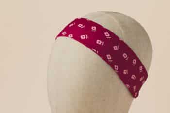 Les Petits Bandeaux Coquelicots sur fond blanc