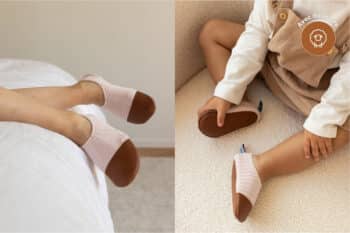Les Petits Velours Rose pâle pour enfant et adulte