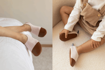 Les Petits Velours Rose pâle pour enfant et adulte