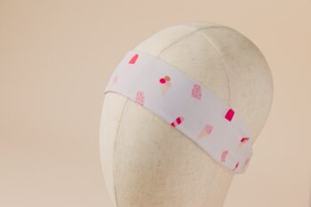 Les Petits Bandeaux Glaces sur fond blanc