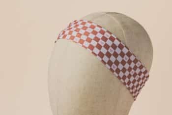 Les Petits Bandeaux Damiers sur fond blanc