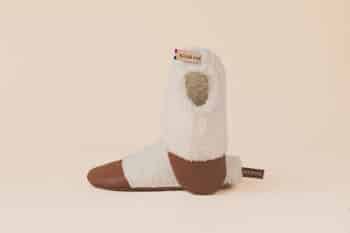 Les Petites Bouclettes Ivoire sur fond blanc