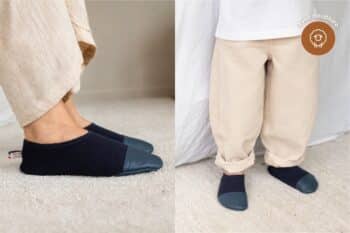 Les Petits Tricots Bleu profond pour enfant et adulte