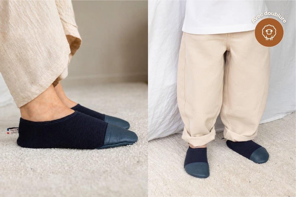 Pack matchy-matchy Les Petits Tricots Bleu profond